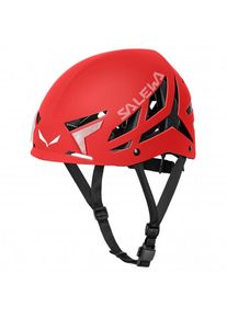 Salewa Vayu 2.0 Helmet Kletterhelm Klettern (Gr S/M |rot/schwarz)