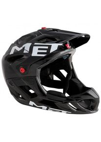 Met Parachute Radhelm (Gr 54-58 cm - M |schwarz/grau)