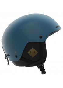 Salomon Brigade + Skihelm (Gr&ouml;&szlig;e M - 56-59 cm |blau/schwarz)