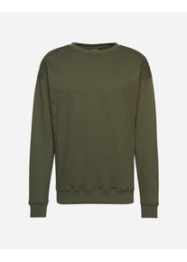 Urban Classics, Herren Sweatpullover 'Basic Crewneck', Oliv