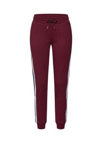 Urban Classics, Damen Sweatpants, Bordeaux / Schwarz / Wei&szlig;