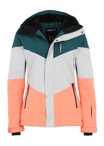 O`Neill O'NEILL, Damen Sportjacke 'Coral', Grau / Petrol / Apricot