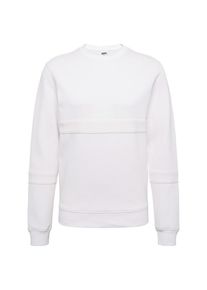 Urban Classics, Herren Sweatshirt 'Heavy Pique Crew', Wei&szlig;