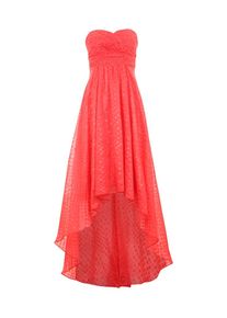 Studio 75, Damen Schulterfreies Abendkleid 'Yasmina', Hellrot