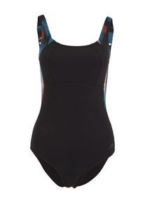 Speedo, Damen Badeanzug 'LUNALUSTRE', Blau / Orange