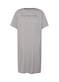Tommy Hilfiger Underwear, Damen Nachthemd 'RN DRESS HALF SLEEVE', Grau