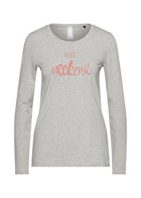 Skiny, Damen 'Desert Garden' Pyjama lang, Graumeliert / Mischfarben