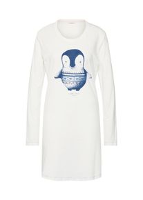 Esprit, Damen Schlafshirt 'DESSA CAS NW', Blau / Offwhite