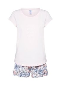 Skiny, Damen 'Nostalgic Summer Sleep' Pyjama kurz, Rosa