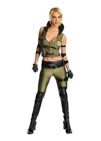 Rubies Costume da Mortal Kombat Sonya Blade