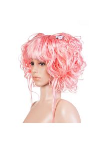 maskworld Manga Per&uuml;cke Rosa Faschings Kost&uuml;m Per&uuml;cke Damen