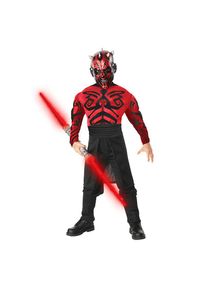 Rubies Disfraz Infantil de Darth Maul con M&uacute;sculos de Star Wars