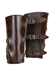 maskworld Armschienen - Meuchelmörder braun