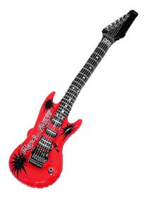 maskworld Aufblasbare Gitarre