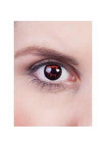 maskworld Bleeding Eye black Prescription Contact Lens