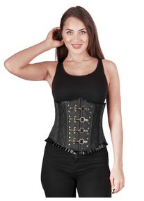 maskworld Corsé Bajo Busto Negro