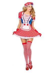 Elegante abito Elina crestato