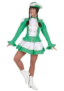 Orlob Tanzmariechen Ladies Costume Green