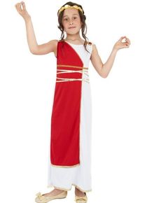 Smiffys Costume per bambini di Atene ragazza romana