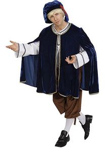 Costume de seigneurs de château médiéval