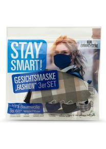 Stay Smart! Fashion Stoffmaske 3er Set (3 Stück)
