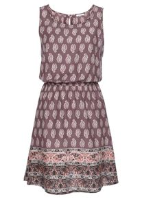 Lascana Strandkleid Damen Gr&ouml;&szlig;e 42 beige / beere / rosa