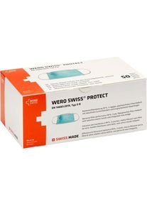 Wero Swiss Typ IIR Protect Medizinische Mundschutz Maske, 50 Stück