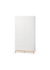 2-türiger Kleiderschrank - 100 cm - Tchibo - Braun