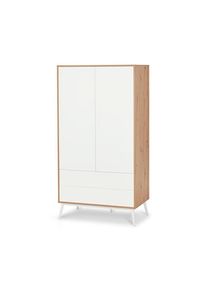 2-türiger Kleiderschrank - Tchibo - Braun