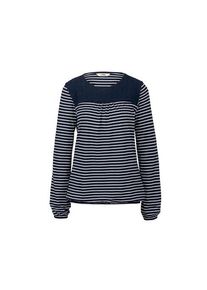 Blouse avec broderie, Bleu, Taille: S 36/38, Tchibo