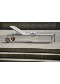 Luxury Sonnenliege Taupe Jan Kurtz