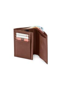 Portemonnaie en cuir, Marron foncé, Tchibo