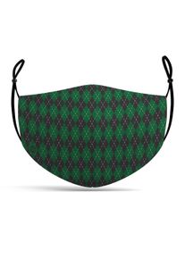 maskworld Stoffmaske Zauberschule grün