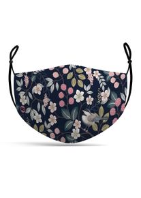 maskworld Stoffmaske Blumenmuster