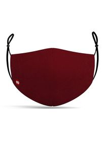 maskworld Stoffmaske bordeaux-rot