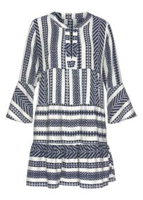 Venice Beach Blusenkleid Damen Gr&ouml;&szlig;e 36/38 blau / wei&szlig; Sommerkleid