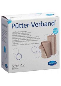 PÜTTER Verband 8/10cmx5m, 2 Stück