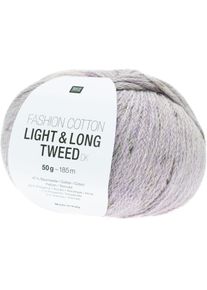 Fashion Cotton Light & Long Tweed dk Rico Design, Flieder, aus Baumwolle