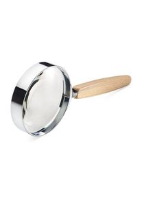 A. Schweizer Handlupe Buchenholzgriff