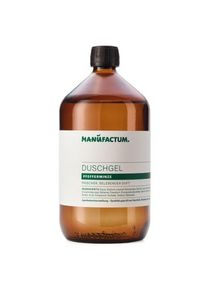 Manufactum Duschgel Pfefferminze 1-l-Glasflasche