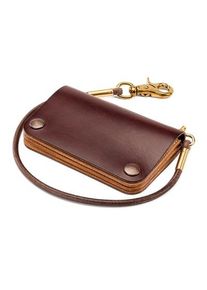 Timeless Leather Craftsmanship Rindleder-Geldbörse Oxblood