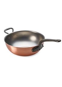 Falk Culinair Schwerer Kupfer-Risottotopf/ Wok