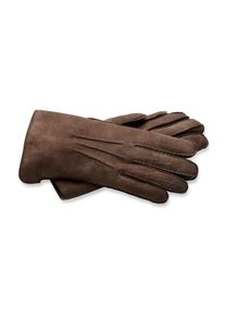 ESKA Herrenhandschuh Curleylammfell Dunkelbraun 9