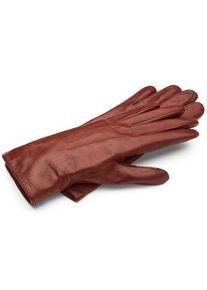 TR Handschuhe Damenhandschuh Haarschafleder Cognac 7