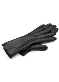 TR Handschuhe Damenhandschuh Haarschafleder Schwarz 65