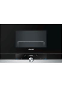 Siemens , Einbau-Mikrowelle »BE634LGS1 Schwarz«, 900 W , schwarz , Mikrowellengeräte