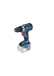Bosch Professional , Akku-Schrauber , blau , Bithalter, Gürtelclip und L-BOXX 136 inklusive