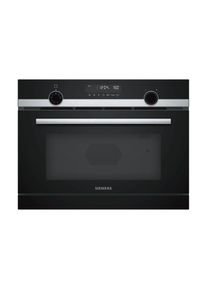 Siemens , Einbau-Mikrowelle »CP565AGS0 Schwarz Silberfarben«, 1000 W , schwarz , Mikrowellengeräte