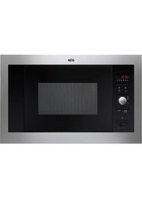 AEG , Mikrowelle »MW17EG10M, Silberfarben«, 800 W , silberfarben , Mikrowellengeräte
