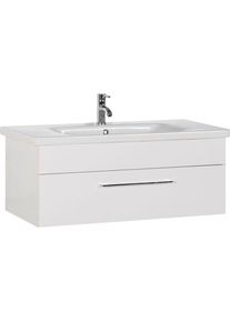 Waschtisch »3400 Basic«, Breite 100 cm , weiss , Marlin